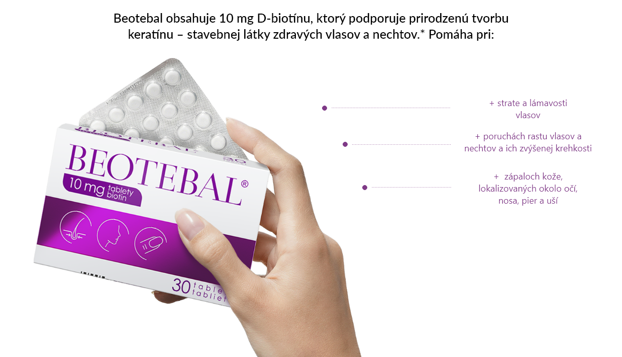 Beotebal 10 mg packshot in hand